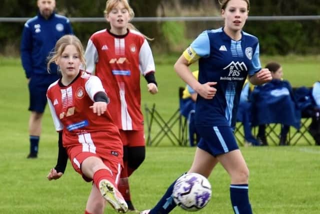 Scarborough Ladies U13s in action at Mavericks. Photo by Sarah Farrar