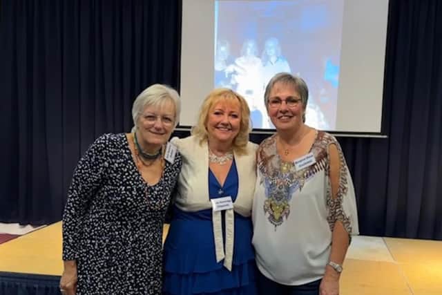 Organisers Linda Sigdwick, Margaret Cochrane and Jane Collins.