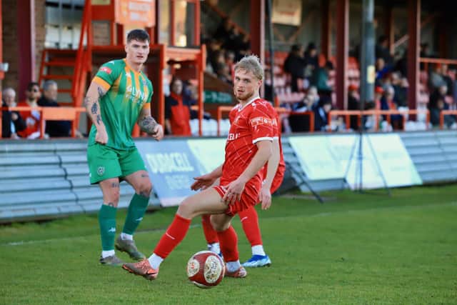 Bridlington Town won 3-1 at home to Ashington. Photo by TCF Photography