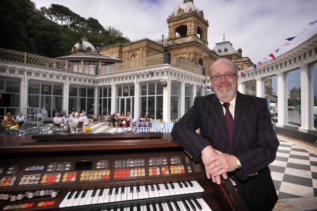 Howard Beaumont hosts his popular coffee dance in the Spa's Ocean Room every Thursday until September 18