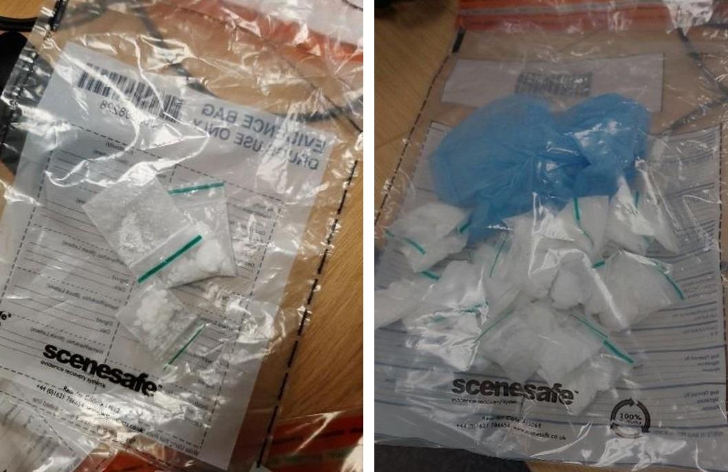 Police find 29 bags of cocaine in 'twitchy' and 'nervous' driver's underpants during stop and search