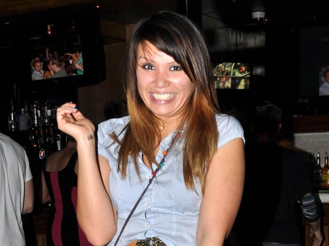 Mary in Blue Lounge!