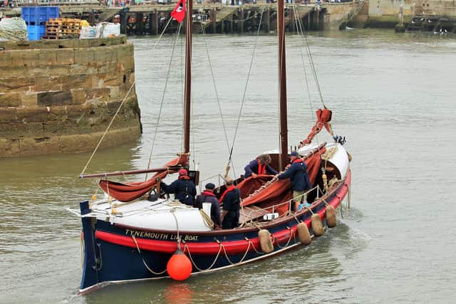 The ex Tynemouth Lifeboat Henry Frederick Swan.