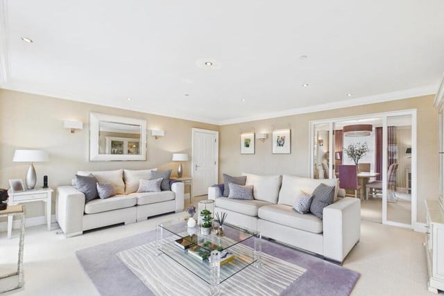 A bright and spacious lounge within the apartment.