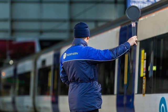 Northern employee on platform. (Pic credit: Northern)