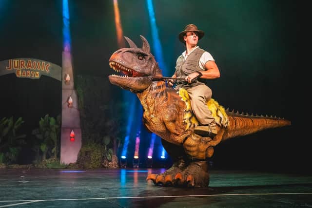 Bridlington Spa is set to host 'Jurassic Earth' show that will feature impressive dinosaur puppets and animatronics. Photo: Jurassic Earth/ Adrian Patrick