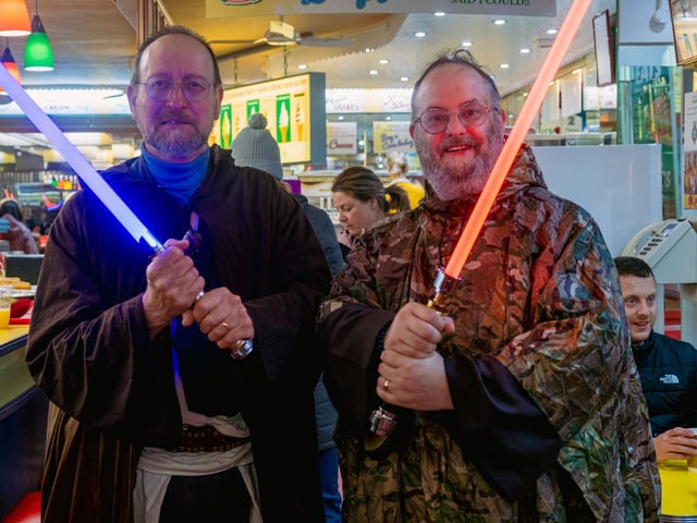 Feeling the force!