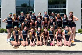 East Coast Tigers outside the Top Gun Allstars facility