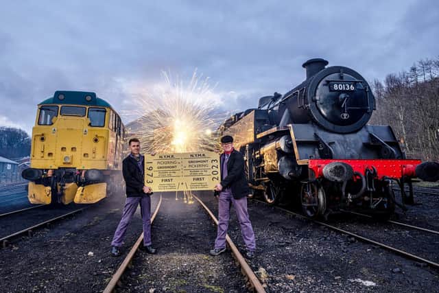 North Yorkshire Moors Railway has launched a golden ticket campaign.
picture: Charlotte Graham Photography