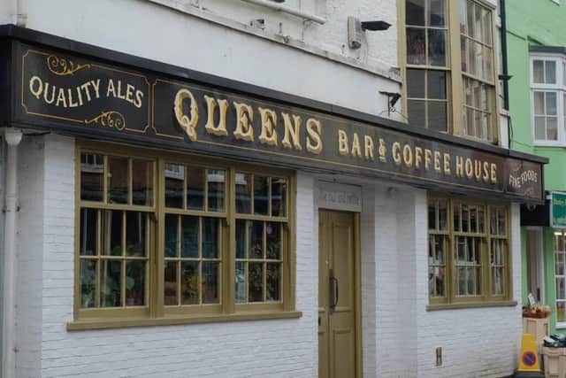 Queens Bar and Coffee House in Bridlington Old Town