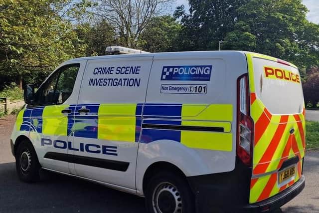 Three people were arrested in Scarborough after a suspected burglar lead police to a 'significant' quantity of drugs