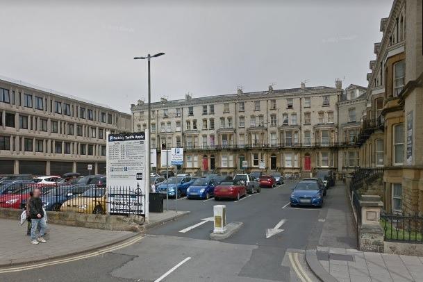There were seven anti-social behaviour related incidents recorded on or near the parking area next to Pavillion House in June 2023.