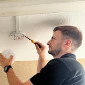 Residents are urged to ensure that homes are fitted with working carbon monoxide alarms.