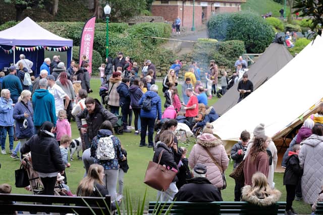 Autumn Daze Festival at Peasholm Park in 2021