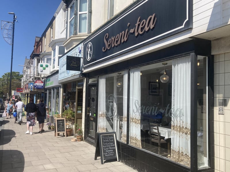 Sereni-Tea is located on Prospect Street, Bridlington. The cafe offers a traditional selection of afternoon tea items and light bites.