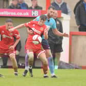Super-sub Coby Scotter hit the winner for Bridlington Town at Harrogate Railway