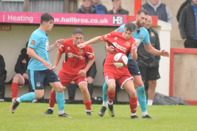 Super-sub Coby Scotter hit the winner for Bridlington Town at Harrogate Railway