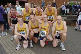 Brid Road Runenrs line up at the Bridlington Half Marathon & Fun Run in 2006. PHOTO BY PAUL ATKINSON