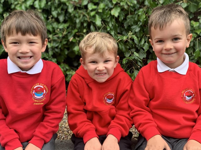 New starters at Fylingdales School.