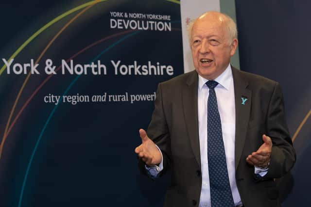 Cllr Les, who will assume the leadership of the new North Yorkshire Council, said: “We have embarked on reorganising local government in North Yorkshire as the county would miss out on the chance for devolution without it."