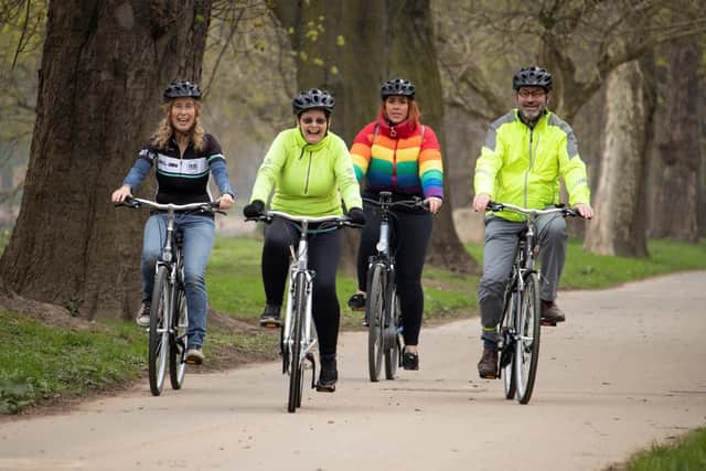 Free guided writing leisure cycle rides are being offered in Scarborough.