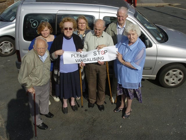 A plea by the Friends of the Elderley at Bempton Close in 2007. (PA0733-7)