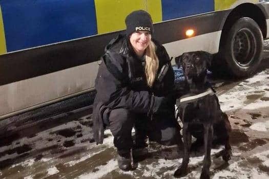 Multiple officers, and sniffer dog PD Ollie, visited bars around Scarborough as part of the night-time economy operation. (NTE)