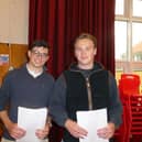 Chris Tyson and Henry Marwood will both be heading off to Durham University