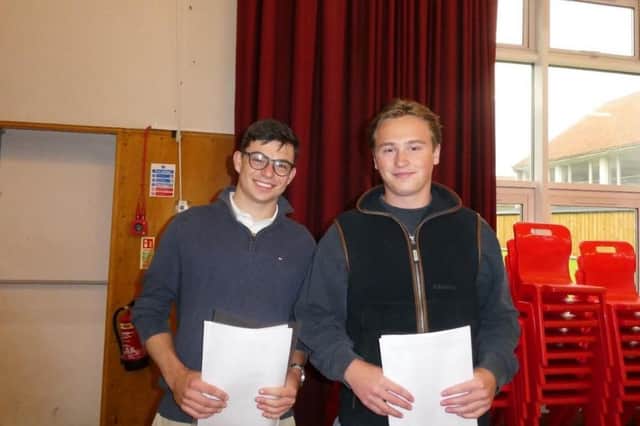Chris Tyson and Henry Marwood will both be heading off to Durham University
