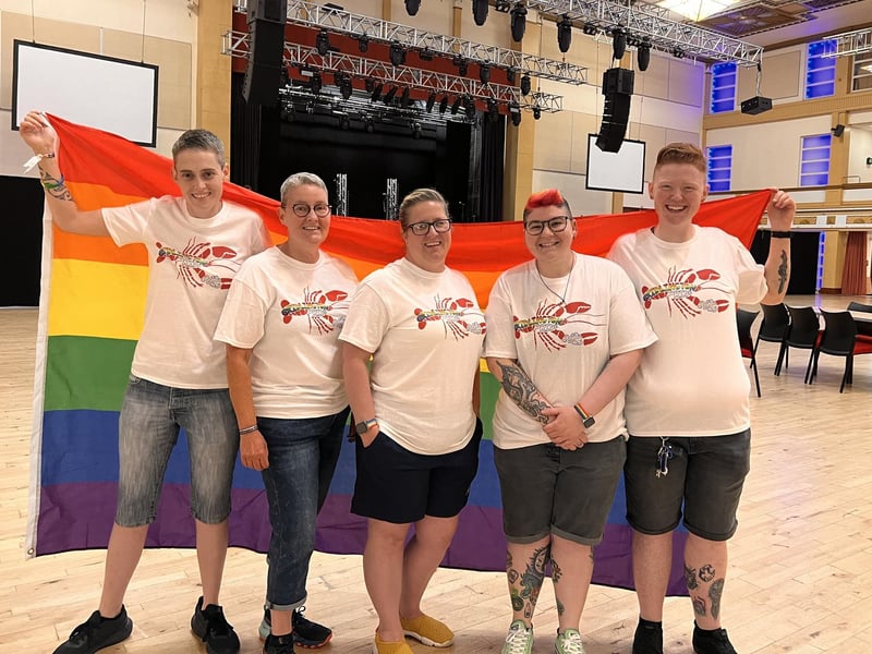 The Bridlington Pride Team organised the town's first Pride event last year, put together the first parade this year, and are already planning ahead for next year!