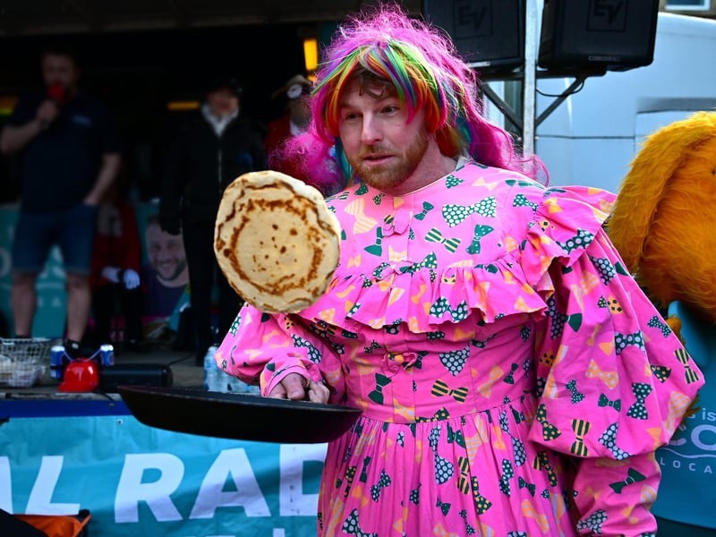 The fancy dress was fantastic as usual.
