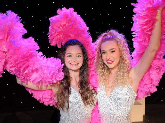 Zoe Wright and Beth Gourlay are two of the stars of Razzle Dazzle at Scarborough Spa. The show is on each Tuesday, Wednesday and Saturday until September 3