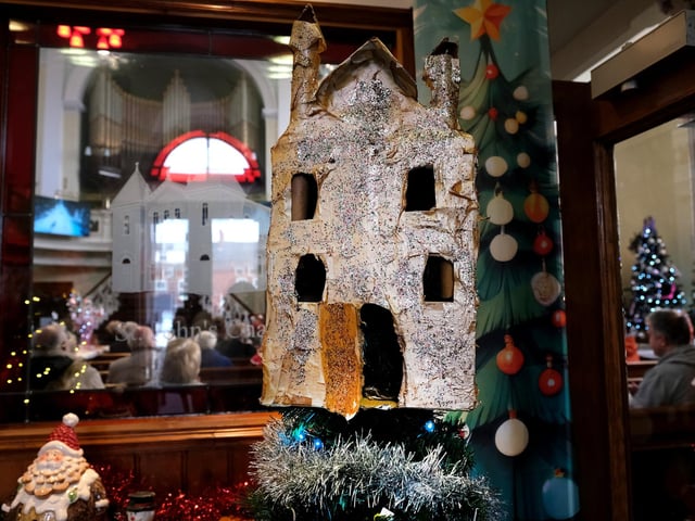 Christmas Tree Festival at St John's Burlington Methodist Church.