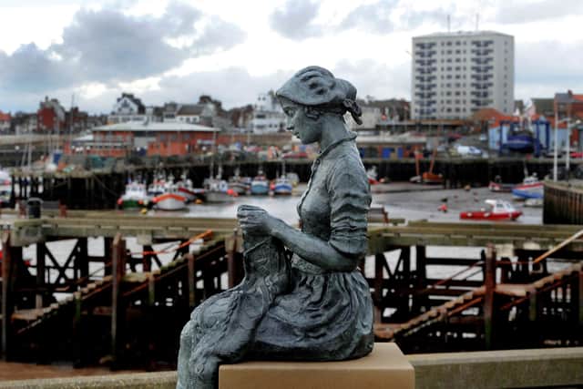 A service will be held at the Gansey Girl on Bridlington Harbour at 3pm on Sunday, May 12. Photo: James Hardisty.