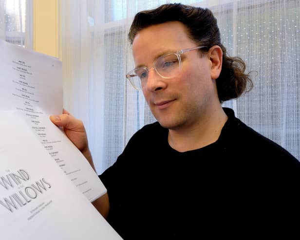 The Wind in the Willows was adapted as a musical and will be directed by Alex Weatherhill