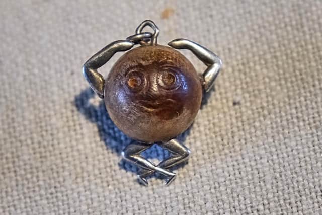 The Tommy Touchwood charm. Image:©Tony Bartholomew/Turnstone Media&PR