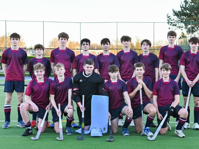 Scarborough College U16 boys' hockey team.