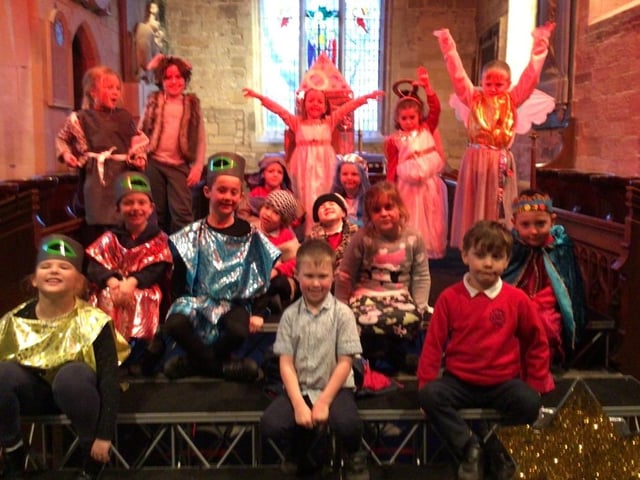 Hackness School nativity play.