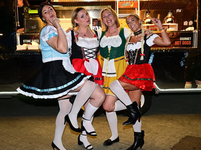 People fully embraced the spirit of the event. Picture: Richard Ponter