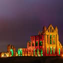 Whitby Abbey will be illuminated between 6pm and 9pm, from October 21 to 31.
picture: Tom Arber
