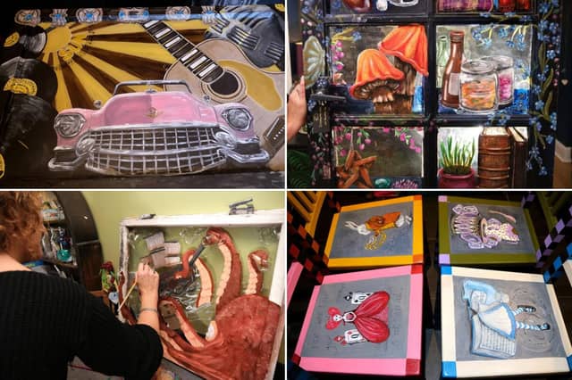Helen Randle makes incredible creations from reclaimed materials