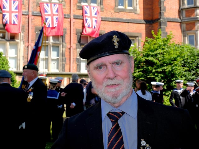 John Anderson one of the original organisers and local Royal British Legion representatives.