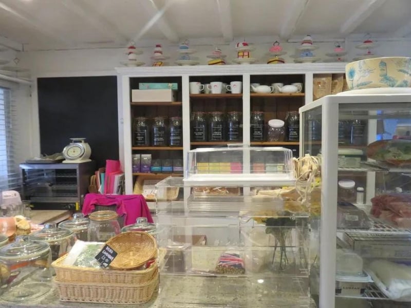 The tea rooms currently offers a range of locally sourced products five days a week.