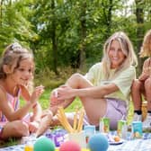 Family enjoying a picnic.
picture: Forestry England