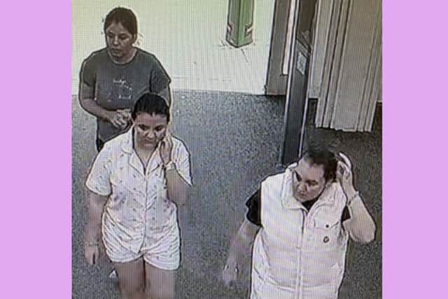 North Yorkshire Police release CCTV image of trio following theft from Scarborough's Matalan store
