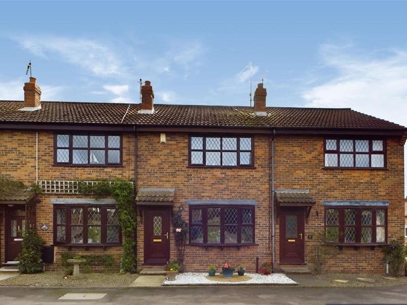 This two bedroom terraced house is for sale with Hunters for £190,000.