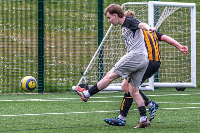 Whitby Fishermen's Society Development won 3-1 at home to Grangetown Boys Club Reserves. Photo by Brian Murfield