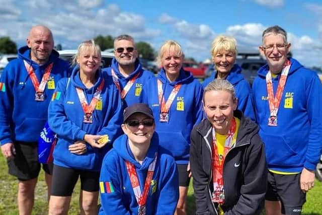More of the Scarborough AC runners who completed the York Run For All 10K.