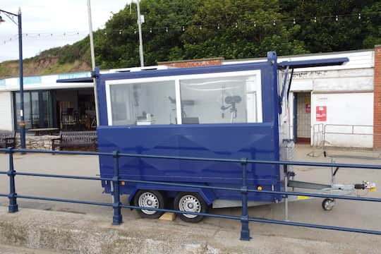 Pictured is the NCI trailer at Royal Parade, Filey. Image courtesy of NCI.