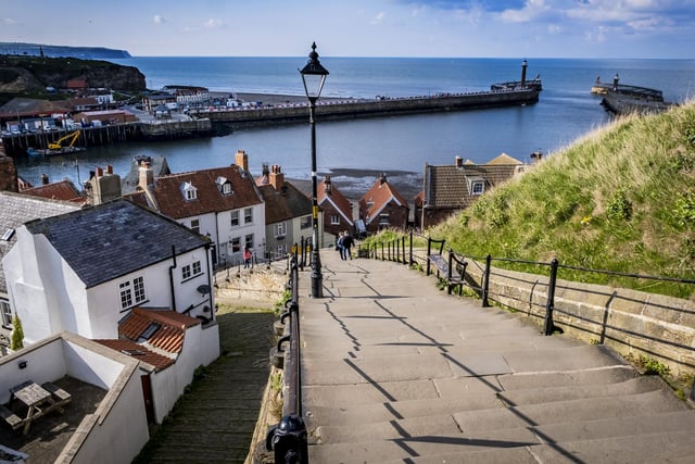Challenge yourself to climb the famous 199 Steps that lead up to St. Mary's Church. It's a great way to get some exercise and enjoy stunning views of the town and harbor.